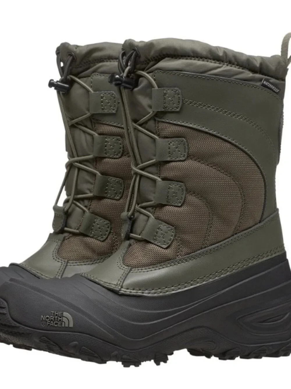 The North Face Alpenglow IV Waterproof Winter Snow Boots Kids Size 7
